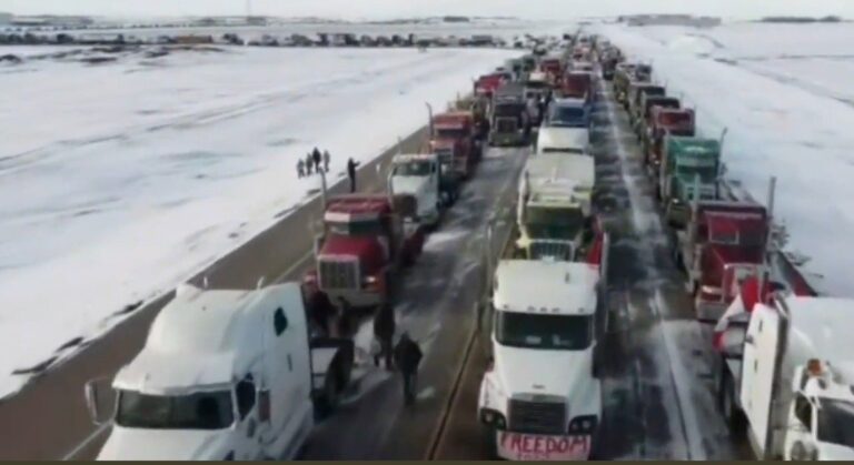 Read more about the article BREAKING: Ontario Government Freezes GiveSendGo Fundraiser for Trucker Convoy by Court Order – UPDATE: GiveSendGo CFO Responds