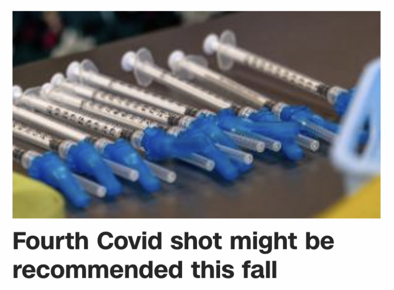Read more about the article Fourth Covid shot might be recommended this fall, February 19, 2022 news
