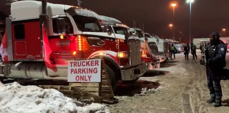 Read more about the article They’ve Gone Honking Mad: Canada State Media Claims Trucker Convoy Left Ottawa Residents Suffering from “Trauma” due to “Phantom Honking”