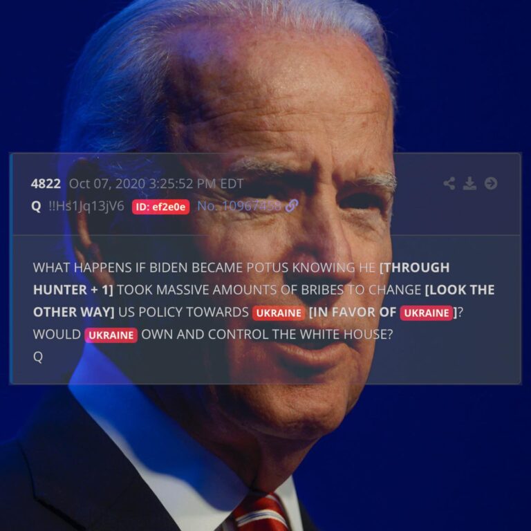 Read more about the article WHAT HAPPENS IF BIDEN BECAME POTUS KNOWIR, HE [THROUGH HUNTER + 11 TOOK MASSIVE AMOUNTS OF BRIBES*O CHANGE [LOOK THE OTHER WAY] US POLICY TOWARDS [IN PAVOR OF WOULD OWN AND CONTROL THE WHITE HOUSE?