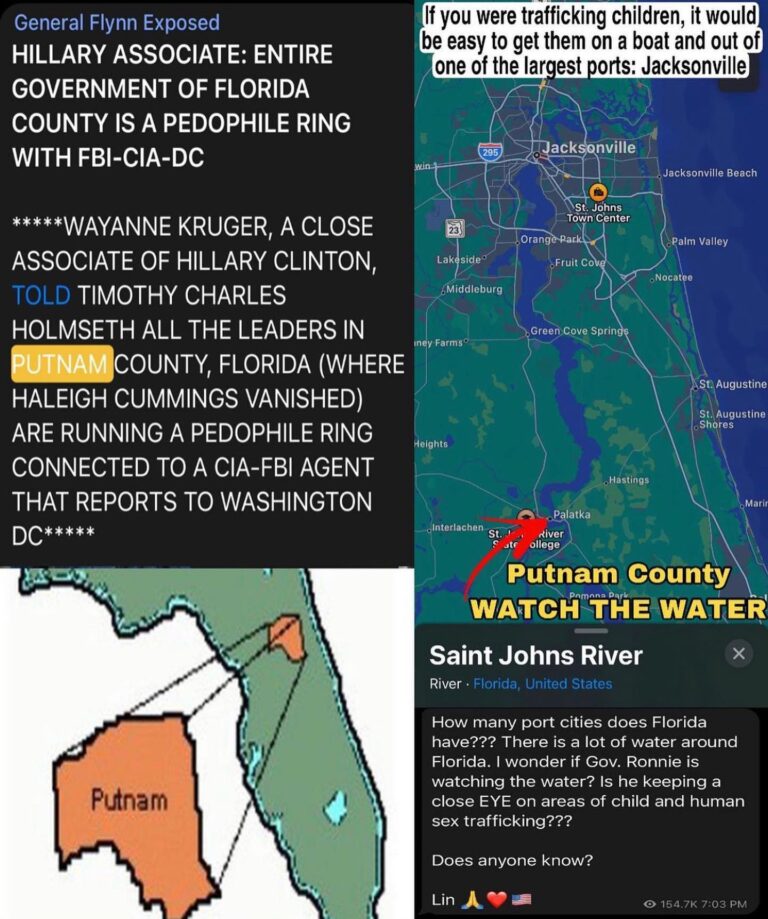 Read more about the article HILLARY ASSOCIATE: ENTIRE GOVERNMENT OF FLORIDA COUNTY IS A PEDOPHILE RING WITH FBI-CIA-DC