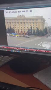 Read more about the article BREAKING: Video appears to show morning missile attack on Kharkiv Regional State