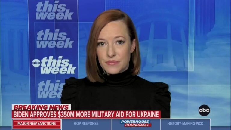 Read more about the article Psaki’s Brain SNAPS in Half During LIVE Interview— Says America Should Produce L
