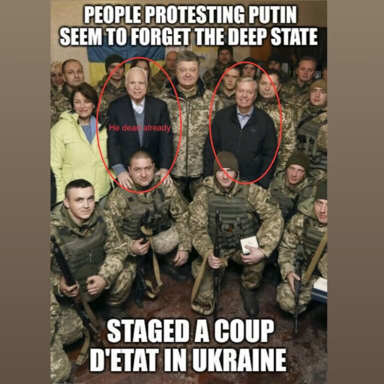 Read more about the article PEOPLE PROTESTING PUTIN SEEM TO FORGET THE DEEP STATE STAGED A COUP D’ETAT IN UKRAINE