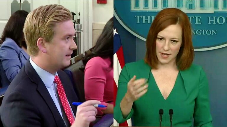 Read more about the article MUST WATCH: Peter Doocy Clashes With Jen Psaki Over Gas Prices, Drilling