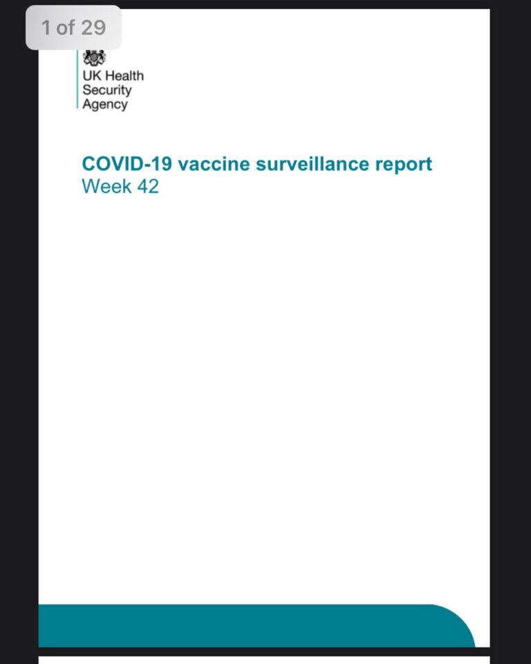 Read more about the article Breaking: The UK government admits that vaccines have damaged the natural immune
