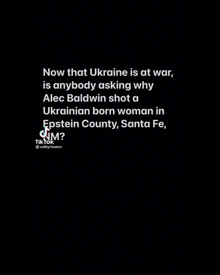 Read more about the article Now that Ukraine is at war, is anybody asking why Alec Baldwin shot a Ukrainian born woman in stein County, Santa Fe, NM?