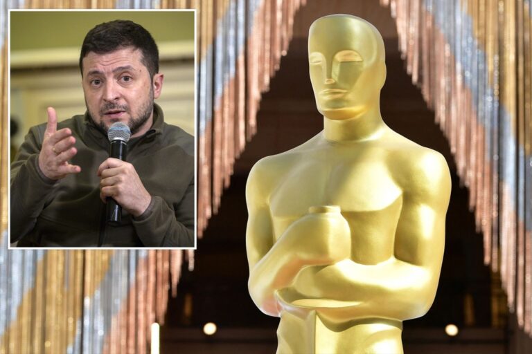 Read more about the article Ukrainian President Zelensky in talks with Academy to make Oscars appearance