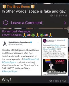 Read more about the article Space is fake and gay.