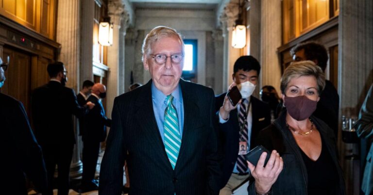Read more about the article McConnell defends Justice Thomas over wife’s activism, says Democrats have ‘impeachment addiction’