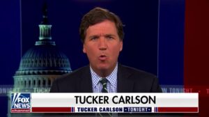 Read more about the article Tucker Carlson: “If news organizations are eagerly promoting lies about a war, t