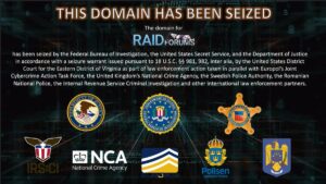 Read more about the article The illegal marketplace #RaidForums shut down & infrastructure seized as a resu