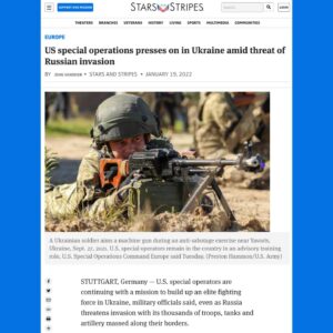 Read more about the article Operators standing by.
Ukraine have already let US Special Forces in.
It was ove