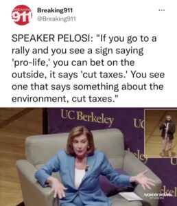Read more about the article Sounds like the life of a child is just a dollar sign to Nancy. + can you say pr