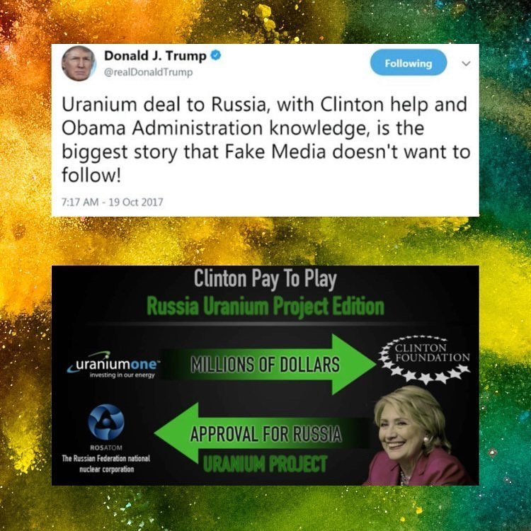 Read more about the article Who gave 20% of US uranium you Russia, Hillary? 
The real Russian Collusion.
Put
