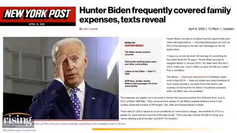 Read more about the article Hunter Biden frequently covered family expenses texts reveal
