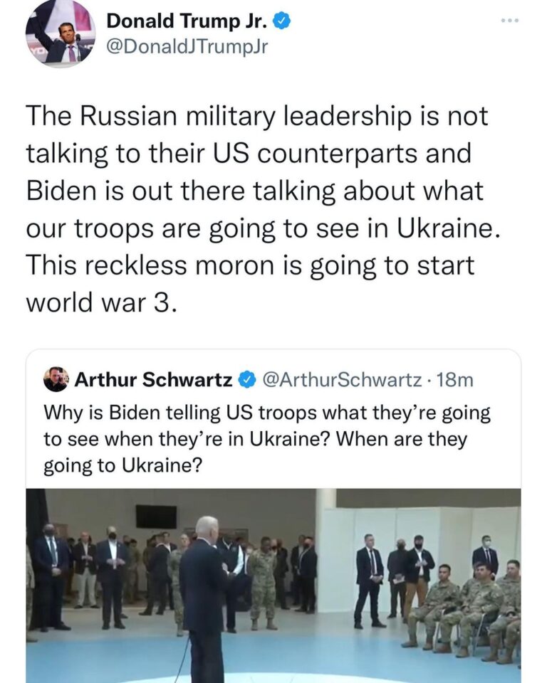 Read more about the article Why is Biden telling US troops what they’re going to see when they’re in Ukraine? When are they going to Ukraine?
