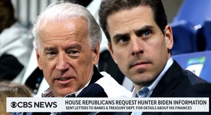 Read more about the article NEW  House Republicans on Oversight Committee request Hunter Biden’s financial i