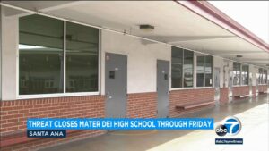Read more about the article #BREAKING: Mater Dei High School in Santa Ana is closed through the end of the w