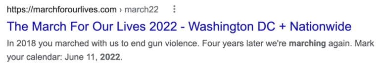 Read more about the article Why March For Our Lives 2022 is on June 11, and why the first was March 24, 2018