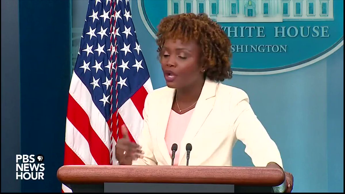 You are currently viewing This is outrageous. Perhaps an all-time worst comment by a Biden Press Sec. 

We