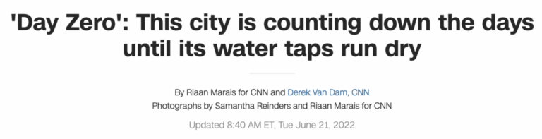 Read more about the article CNN loads the 70s into their story about South African town going without water, June 21, 2022