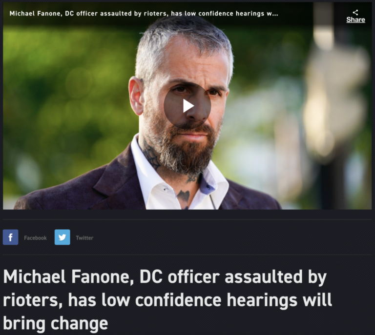 Read more about the article Michael Fanone, part of the January 6, 2021 “insurrection” story and the Uvlade, Texas shooting story of May 24, 2022