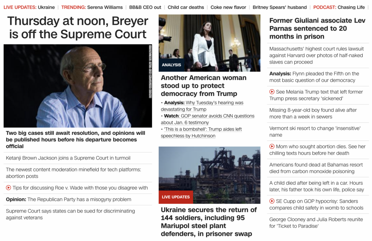 You are currently viewing Stephen Breyer to part ways for Ketanji Brown Jackson, June 30, 2022, on the 181st day of the year