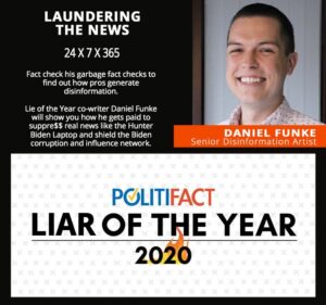 Read more about the article AFP and former PolitiFact and USA Today “Fact-checker” Daniel Funke Pushes More “Disinformation” Not Facts