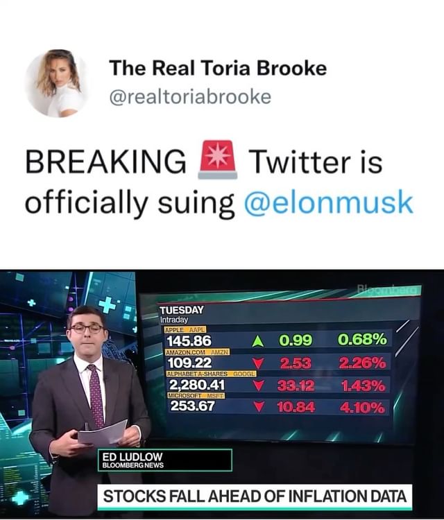 Read more about the article BREAKING Twitter is officially suing @elonmusk