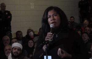 Read more about the article SOMETHING SPECIAL IS HAPPENING IN MICHIGAN: Republican Rockstar Kristina Karamo Ignites Crowd of Muslim Parents in Dearborn