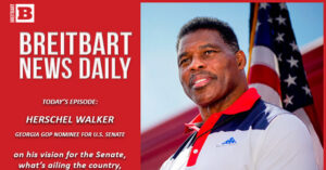 Read more about the article Breitbart News Daily Podcast Ep. 244: Stacey Abrams in Demon Mode, NHL So White, Guest: Herschel Walker