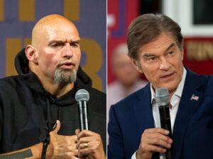 Read more about the article WATCH: Democrat John Fetterman and Republican Dr. Mehmet Oz face off in only debate