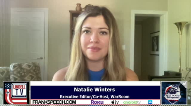 Read more about the article Natalie Winters Joins “War Room” as Co-Host and Executive Editor – Steve Bannon’s War Room: Pandemic