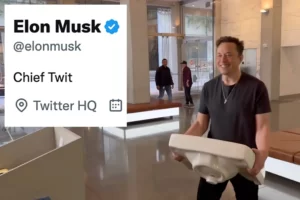 Read more about the article IT’S OFFICIAL: Elon Musk Takes Over Twitter, Fires Top Execs