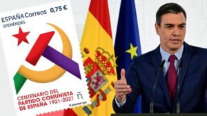 Read more about the article Anger As Spanish Government CELEBRATES Communist Party With Commemorative Postage Stamp