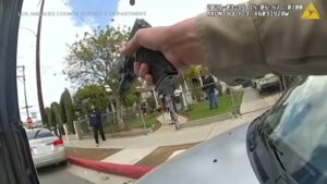 Read more about the article LA DA Charges Sheriff’s Deputy Who Fatally Shot Suicidal Man Who Advanced With Knife