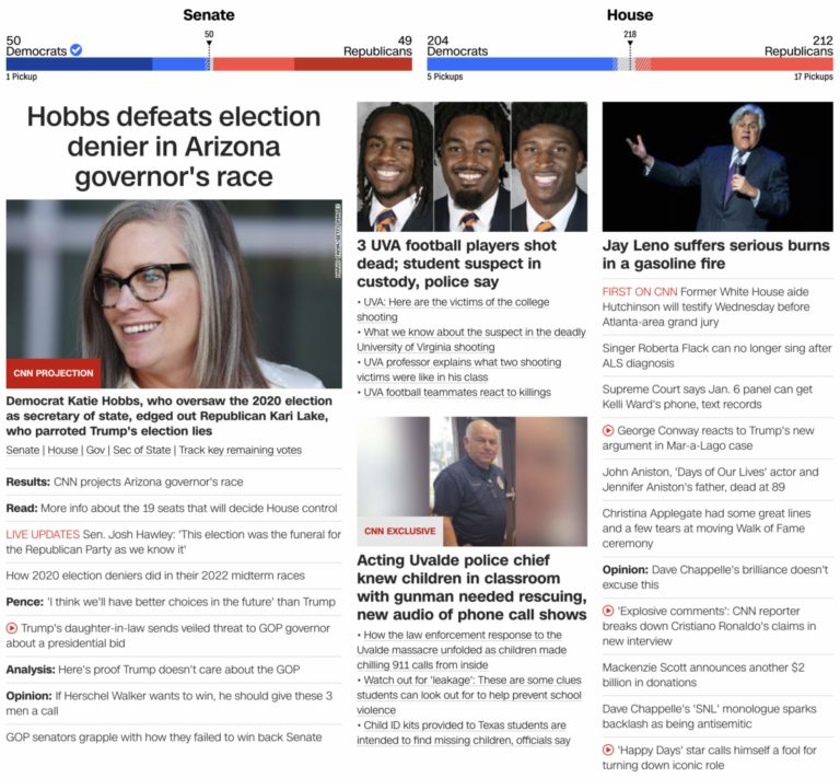Read more about the article Katie Hobbs wins rigged selection in Arizona Governor’s race, November 14, 2022 news