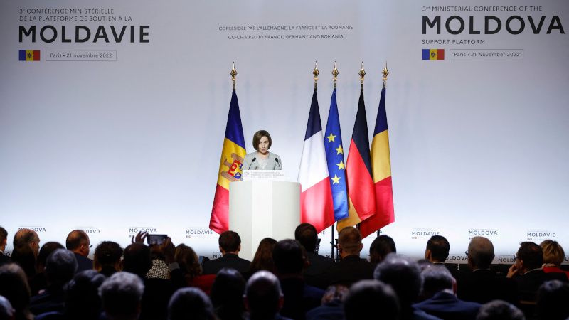 You are currently viewing Western Countries Pledge Hundreds of Millions to Shore Up Tiny Moldova