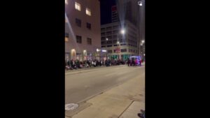 Read more about the article WATCH: Moment shot fired at tree lighting ceremony in Downtown Dayton, Ohio