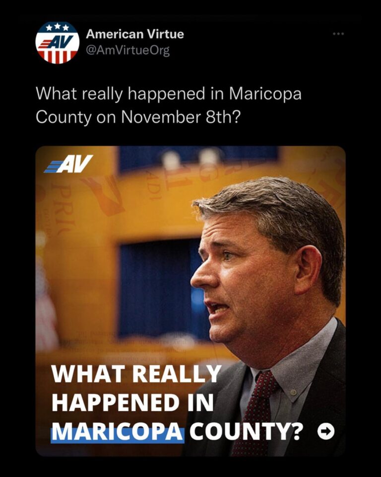 Read more about the article FULL RUNDOWN of the Arizona Gubernatorial election. – What really happened in Maricopa County on November 8th?