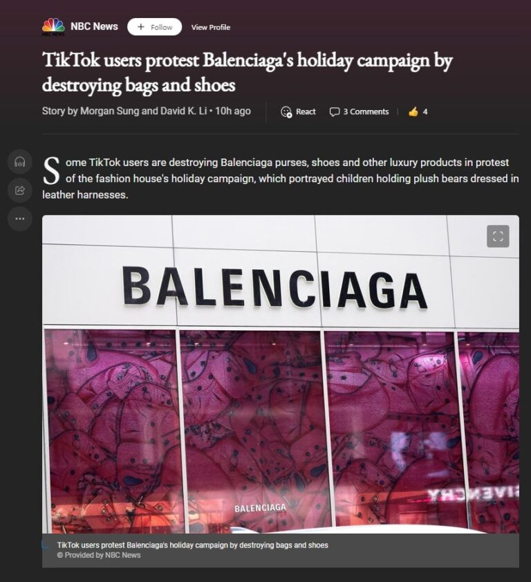 Read more about the article Let’s get together and destroy #Balenciagas holiday campaign, I only use twitter