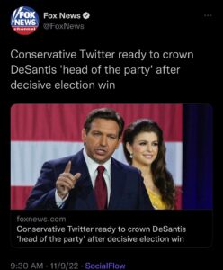 Read more about the article Are you ready to crown Ron DeSantis as your new Republican leader? Fox News is.