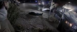 Read more about the article Video Shows New Mexico State Police Fired Live Rounds, Bean Bags Simultaneously In Fatal Shooting of Man With Machete and Makeshift Shield