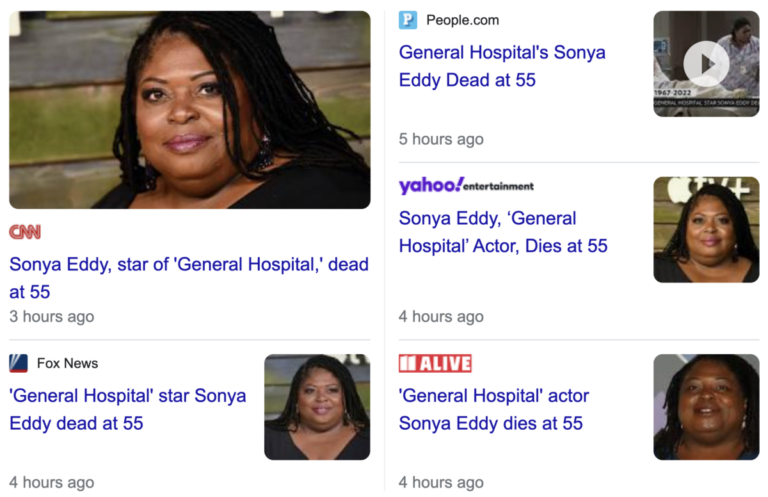Read more about the article Sonya Eddy death news breaks December 20, 2022, by the numbers