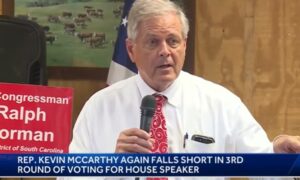 Read more about the article Republican Holdout Rep. Ralph Norman Expects Written Offer to End Standoff for Speaker by Friday Morning