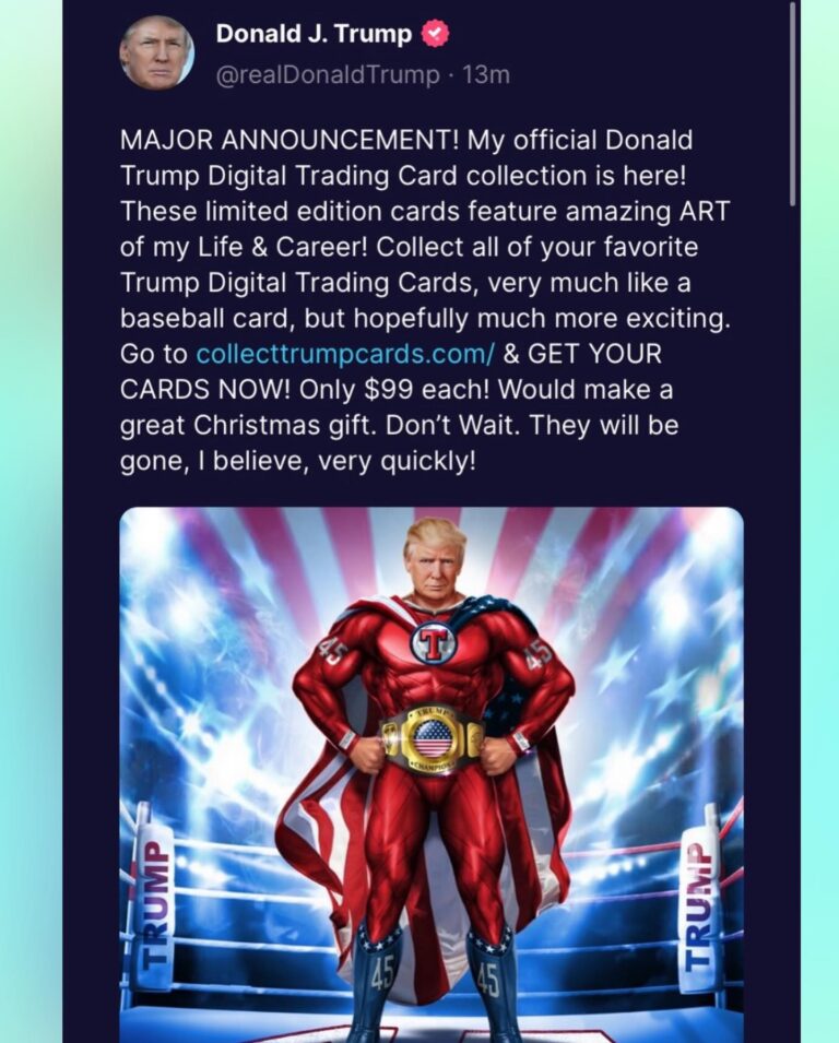 Read more about the article Trump card in play