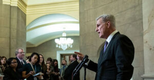 Read more about the article McCarthy Savages Reporter for Defending Schiff, Swalwell