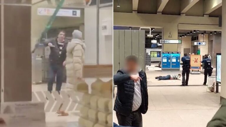 Read more about the article Three Wounded in ANOTHER Stabbing Rampage at Brussels Train Station