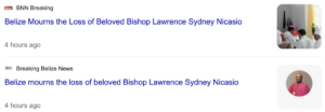 Read more about the article Bishop Lawrence Sydney Nicasio of Belize, dead at 67, January 1, 2024